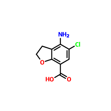 123654-26-2|4-Amino-5-kloro-2,3-dihidro-7-benzofurankarboksilna kislina