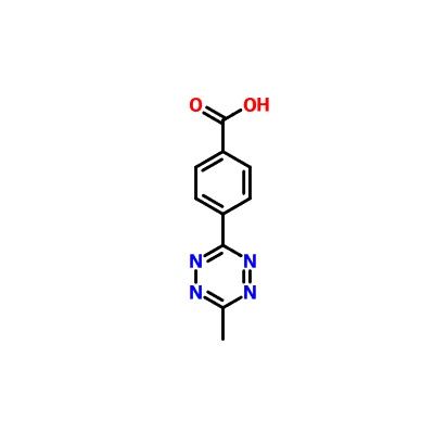 CAS 1345866-66-1|4-(6-metil-1,2,4,5-tetrazin-3-il)-benzojska kislina