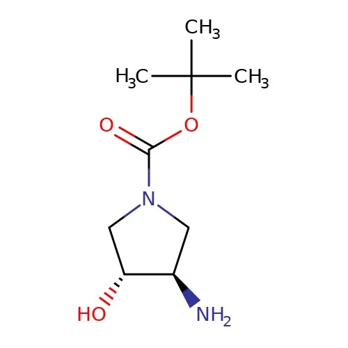 CAS:148214-90-8|Trans-3-amino-1-boc-4-hidroksipirolidin