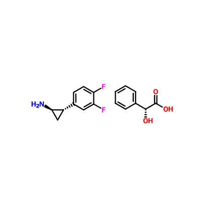 CAS 376608-71-8|(1R,2S)-2-(3,4-difluorofenil)ciklopropanamin (2R)-hidroksi(fenil)etanoat