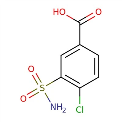 CAS:1205-30-7|4-kloro-5-sulfamoilbenzojska kislina