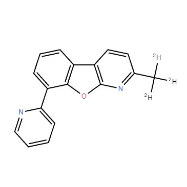 CAS:1609374-00-6|Benzofuro[2,3-b]piridin, 2-(metil-d3)-8-(2-piridinil)-