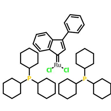 CAS 250220-36-1|(3-Fenil-1H-inden-1-iliden)bis(tricikloheksilfosfin)rutenijM(IV) diklorid