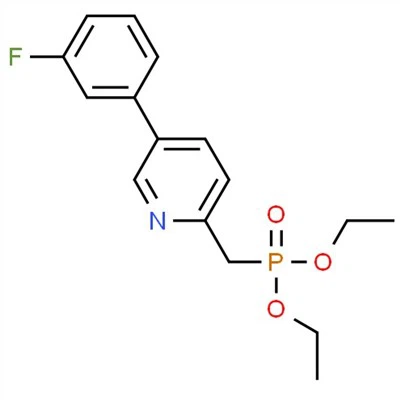 CAS:380894-77-9|dietil ester [[5-(3-fluorofenil)-2-piridinil]metil]fosfonske kisline