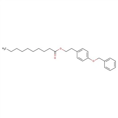 CAS:848484-93-5|Dekanojska kislina, 2-[4-(fenilmetoksi)fenil]etil ester