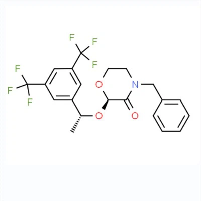 Št. CAS: 287930-75-0 (2R)-4-benzil-2-[(1R)-1-[3,5-bis(trifluorometil)fenil]etoksi]morfolin{{ 8}} ena