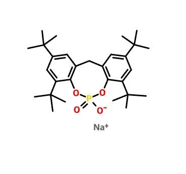 CAS ŠT.85209-91-2 natrijev 2,2'-metilen-bis-(4,6-di-tert-butilfenil)fosfat