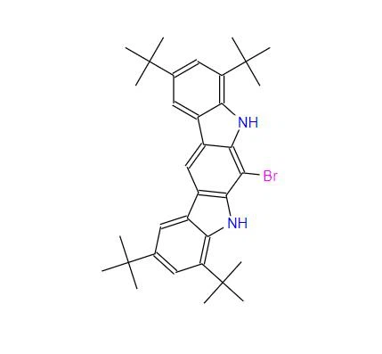 CAS:1688665-93-1丨6-bromo-2,4,8,10-tetra-tert-butil-5,7-dihidroindolo[2,{ {11}}b]karbazol
